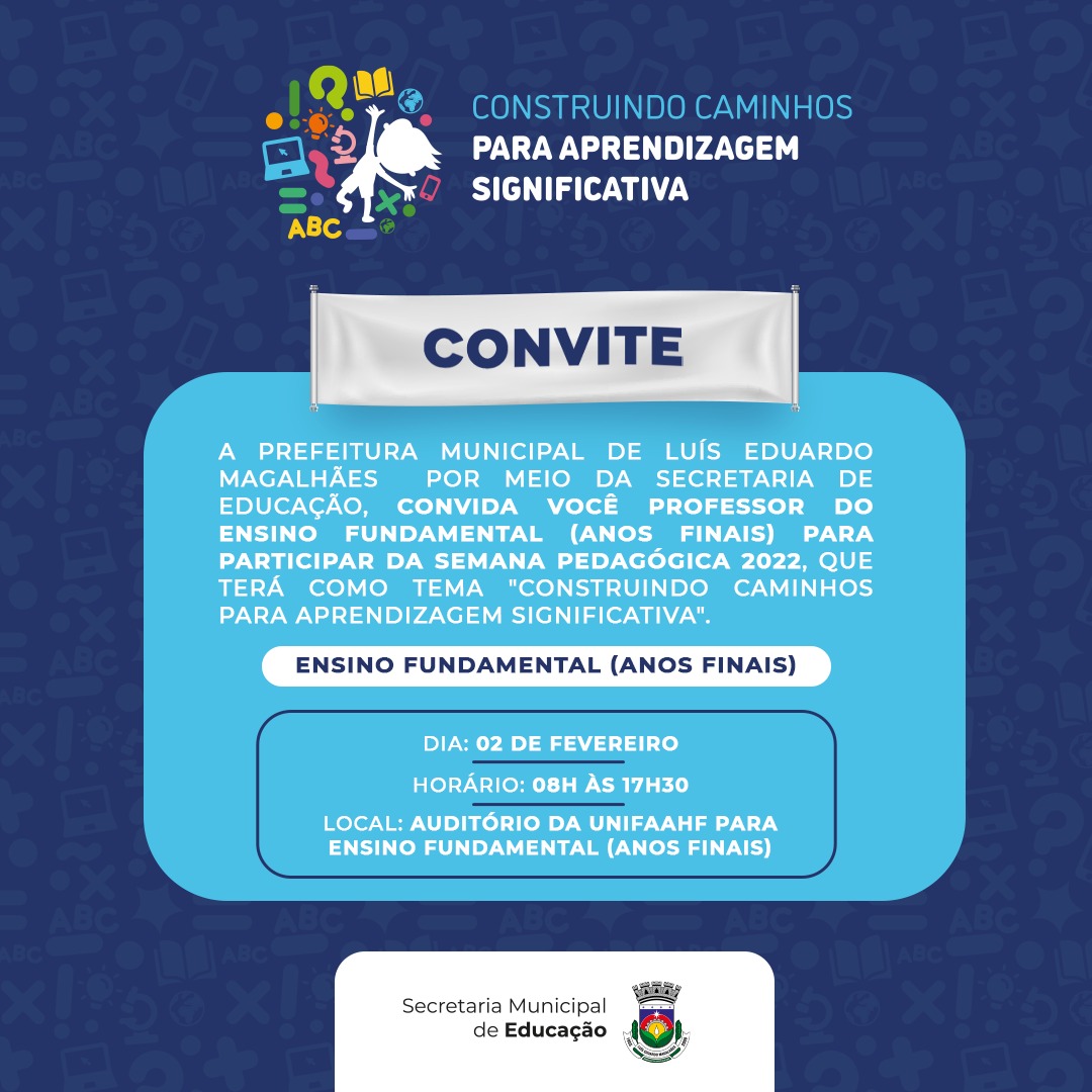 Leia mais sobre o artigo Semana Pedagógica Municipal ocorre na UNIFAAHF